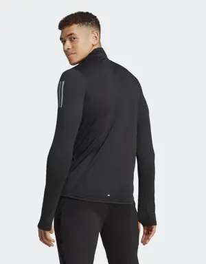 Adidas Own the Run 1/4 Zip Long Sleeve Sweatshirt. 3 Adidas Own the Run 1/4 Zip Long Sleeve Sweatshirt. 3