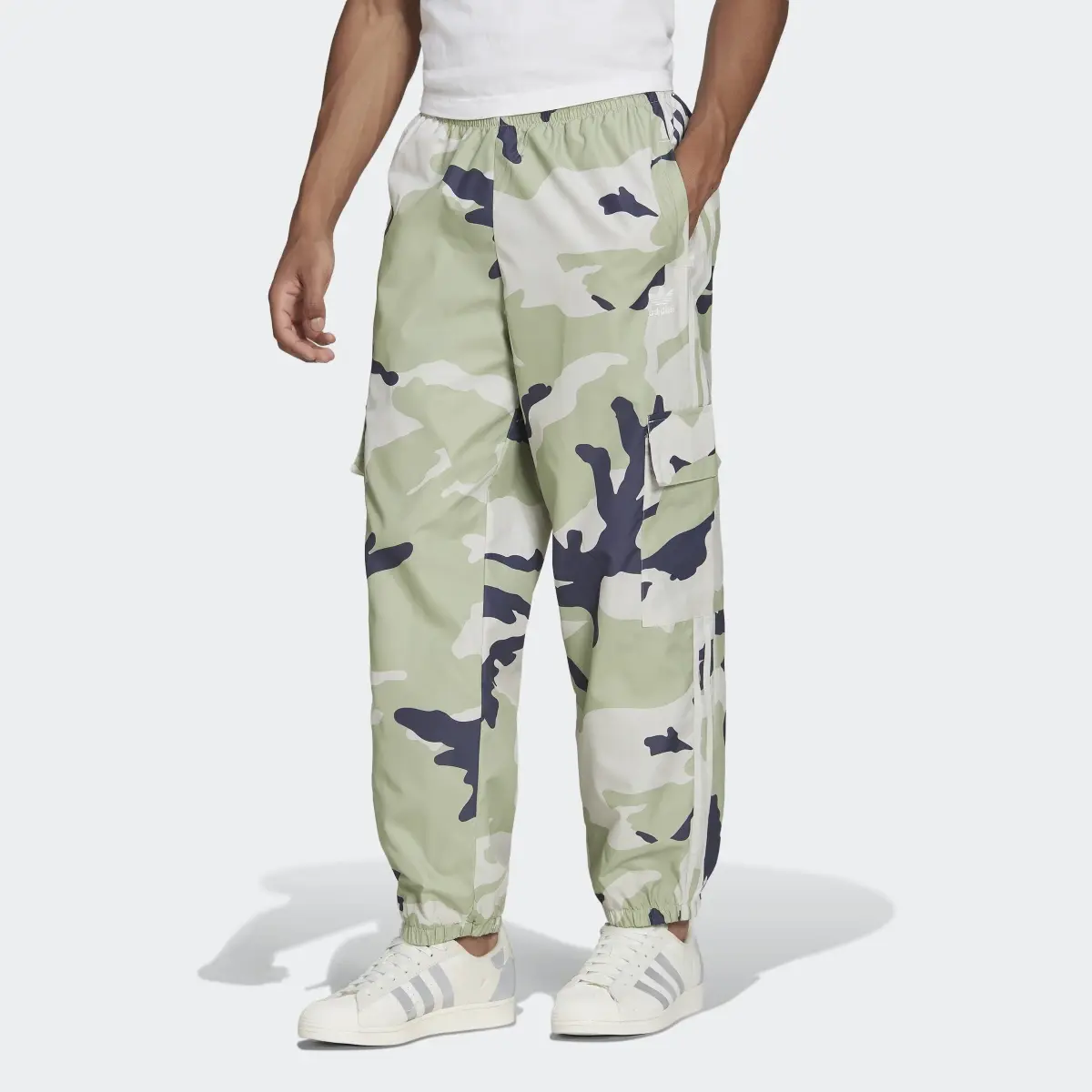 Adidas Graphics Camo Nylon Trousers. 1