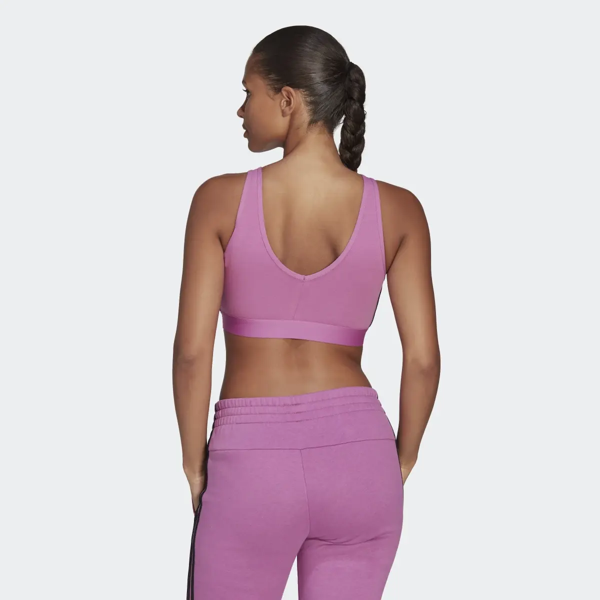 Adidas Essentials 3-Stripes Crop Top. 3