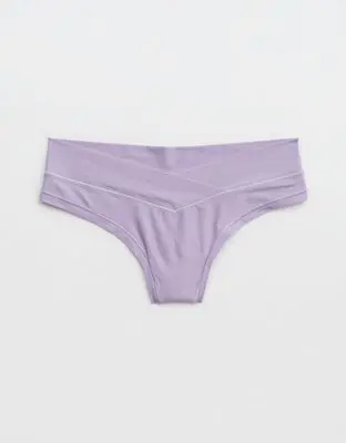 American Eagle SMOOTHEZ Everyday Crossover Thong Underwear. 1