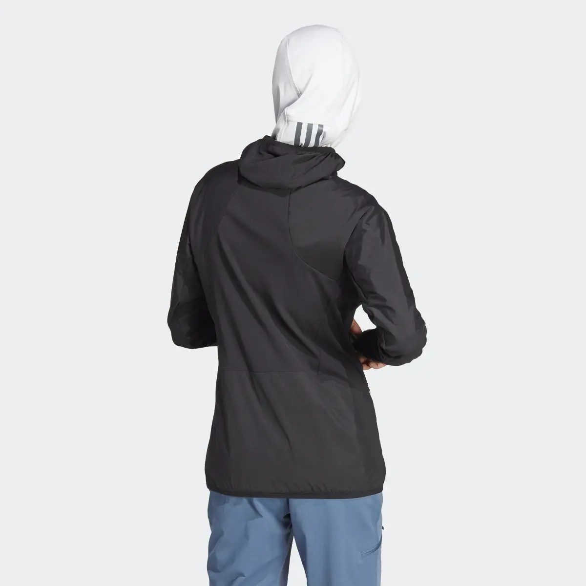 Adidas Giacca Techrock Ultralight 1/2-Zip Hooded Fleece. 3