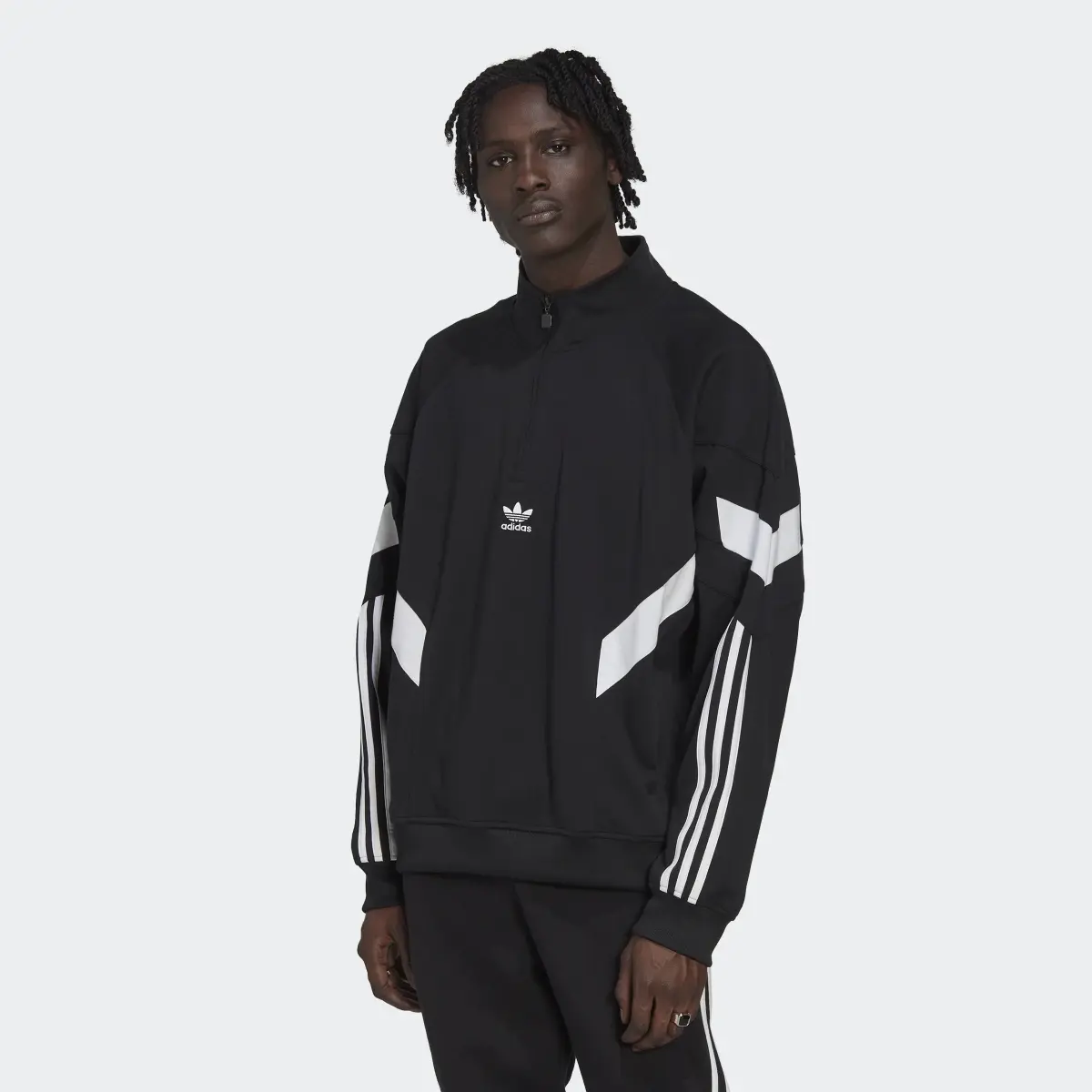 Adidas Rekive Half-Zip Sweatshirt. 2