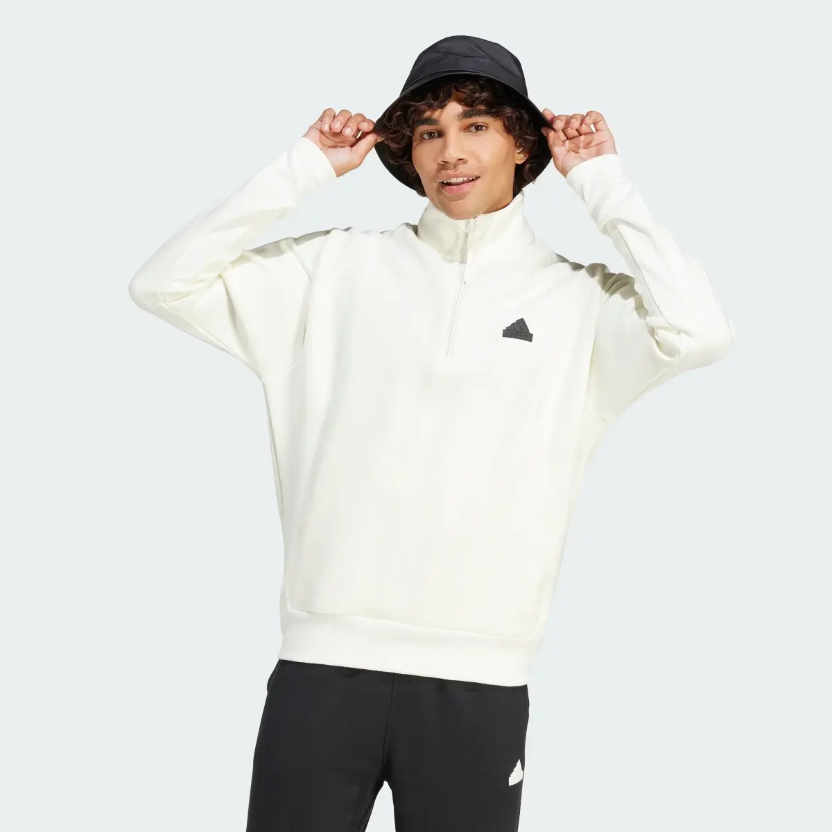 Adidas Z.N.E. Half-Zip Sweatshirt. 2