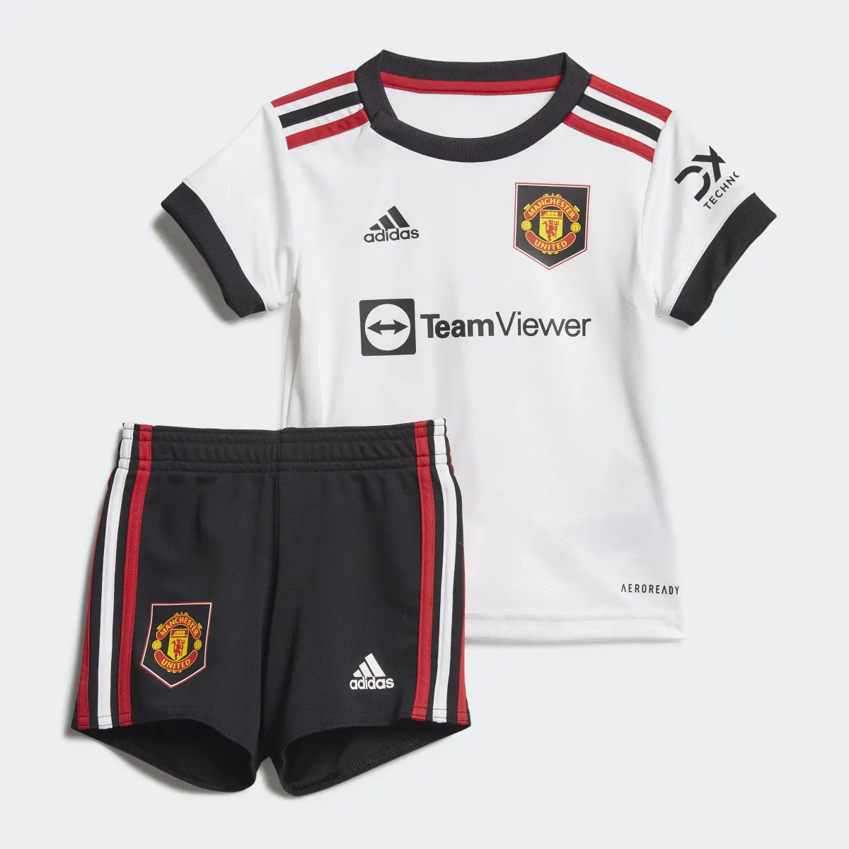 Adidas Miniconjunto Baby segunda equipación Manchester United 22/23. 2