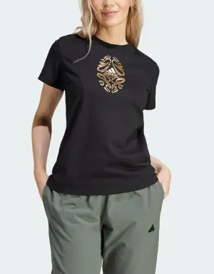 Playera Metallic Graphic