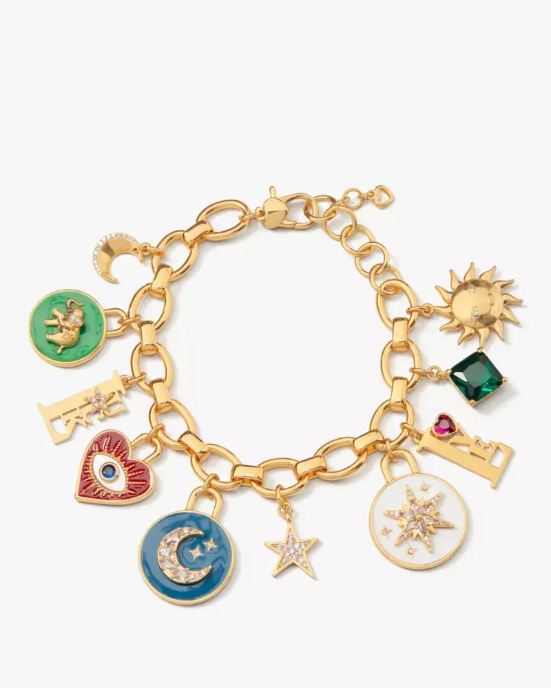 Kate Spade Like Magic Charm Bracelet. 1