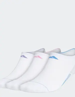 Superlite Stripe No-Show Socks 3 Pairs