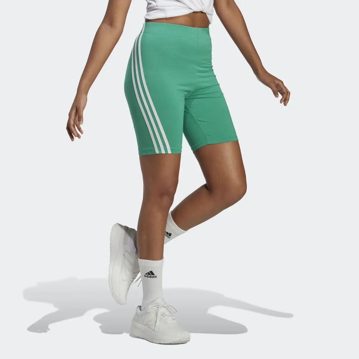 Adidas Future Icons 3-Stripes Bike Shorts. 3