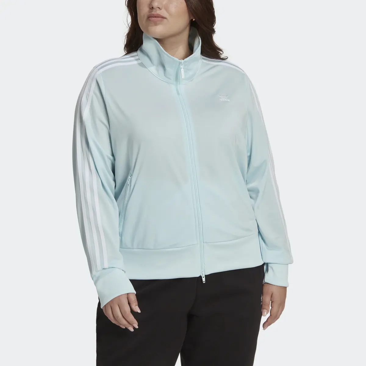 Adidas Adicolor Classics Firebird Primeblue Track Top (Plus Size). 1