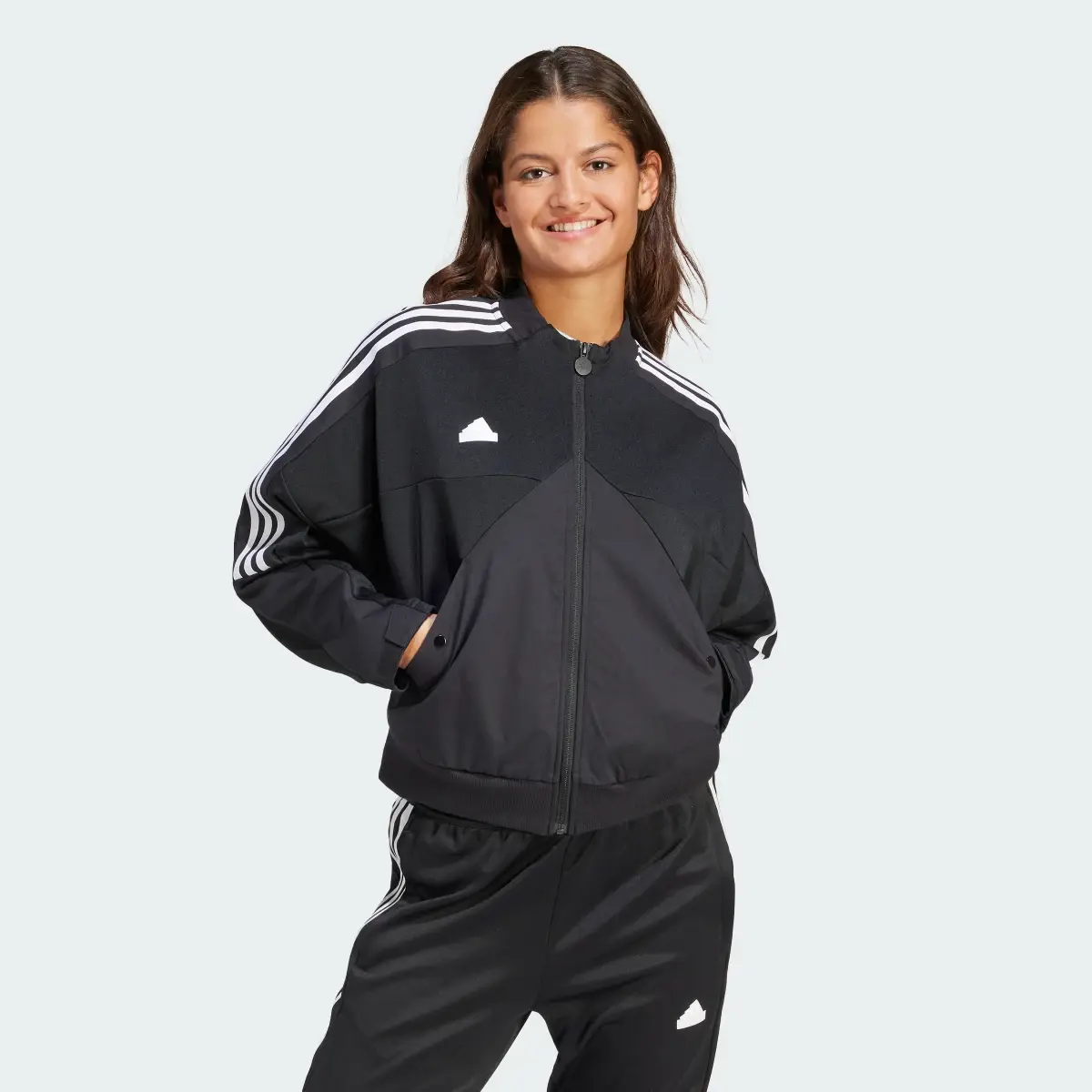 Adidas Tiro Material Mix Track Jacket. 2