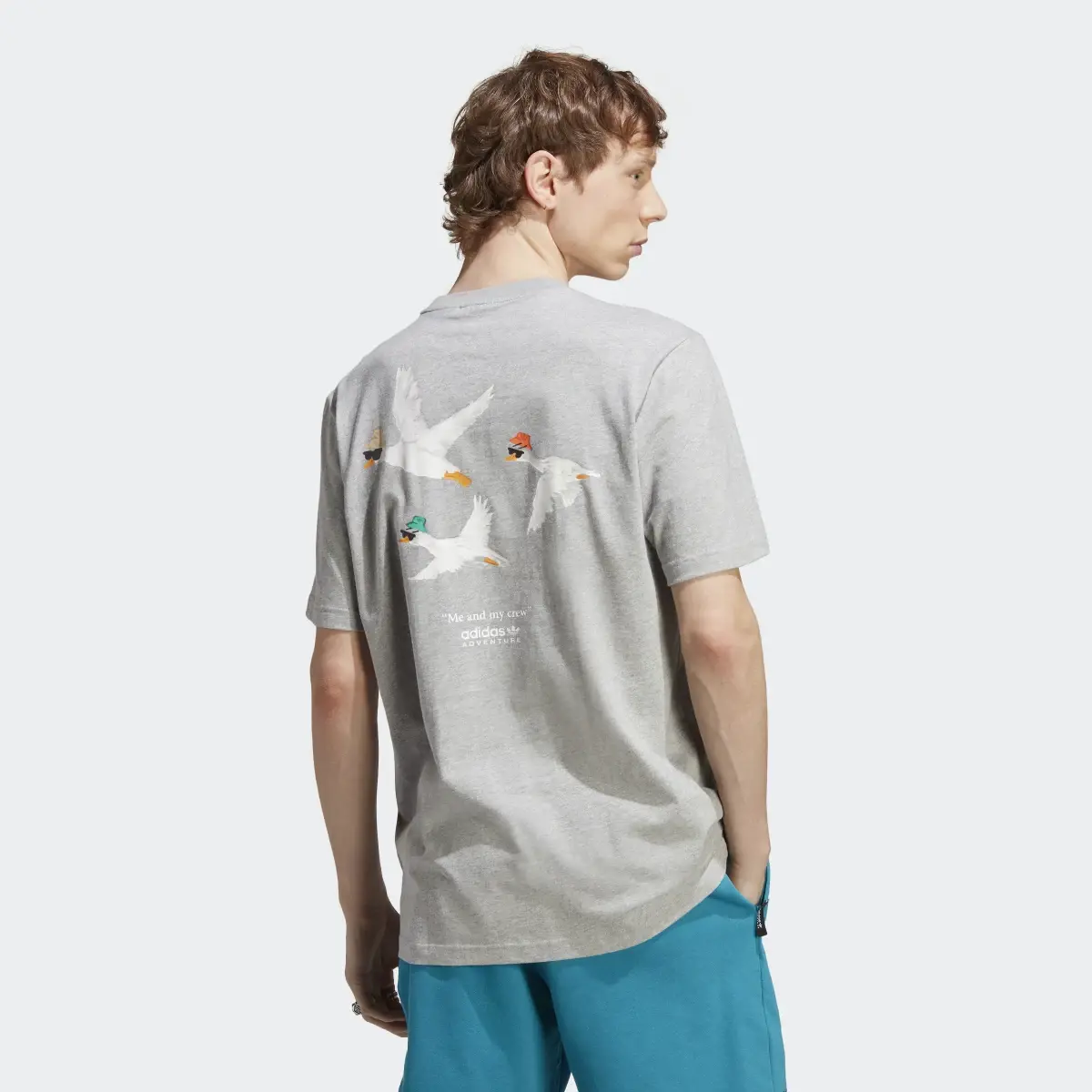 Adidas Adventure Graphic Duckies T-Shirt. 2