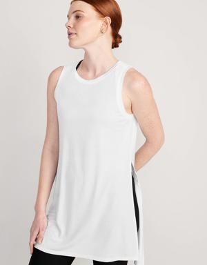 UltraLite All-Day Sleeveless Tunic for Women white