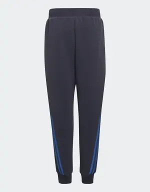 Adidas Future Icons 3-Stripes Tapered-Leg Tracksuit Bottoms. 2 Adidas Future Icons 3-Stripes Tapered-Leg Tracksuit Bottoms. 2