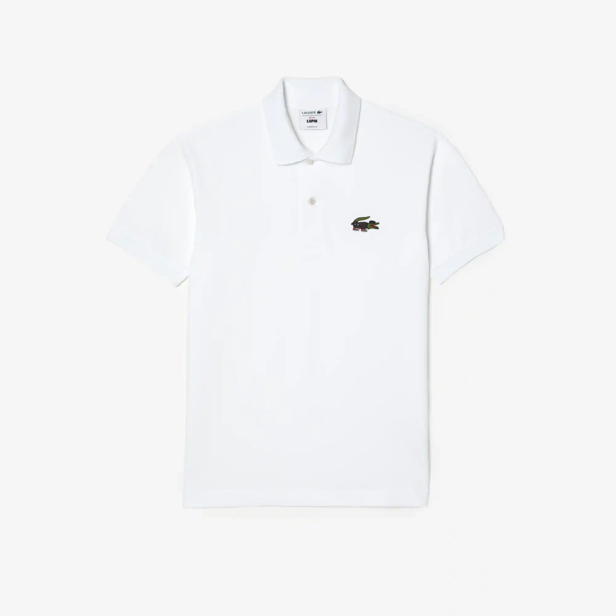 Lacoste Polo de algodón orgánico Lacoste x Netflix para hombre. 2 Lacoste Polo de algodón orgánico Lacoste x Netflix para hombre. 2