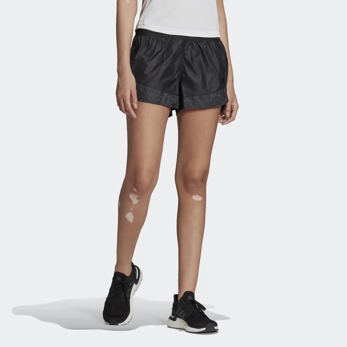 Adidas Run Fast Radically Reflective Running Shorts. 1