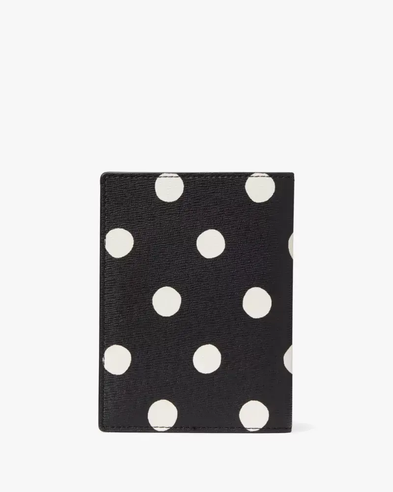 Kate Spade Morgan Sunshine Dot Passport Holder. 3