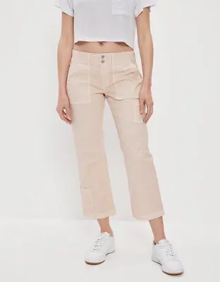 American Eagle Snappy Stretch Low-Rise Kick Crop Pant. 1