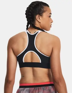 Women's HeatGear® Armour High Printed Sports Bra