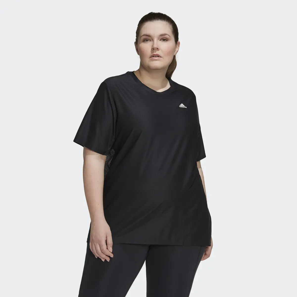 Adidas T-shirt Runner (Plus Size). 2