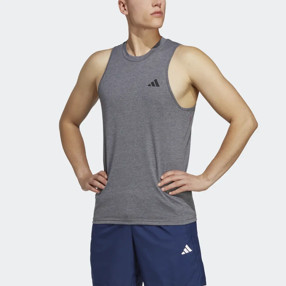 Adidas Train Essentials Feelready Training Sleeveless Tee. 1