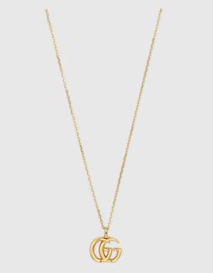 GG Running yellow gold necklace