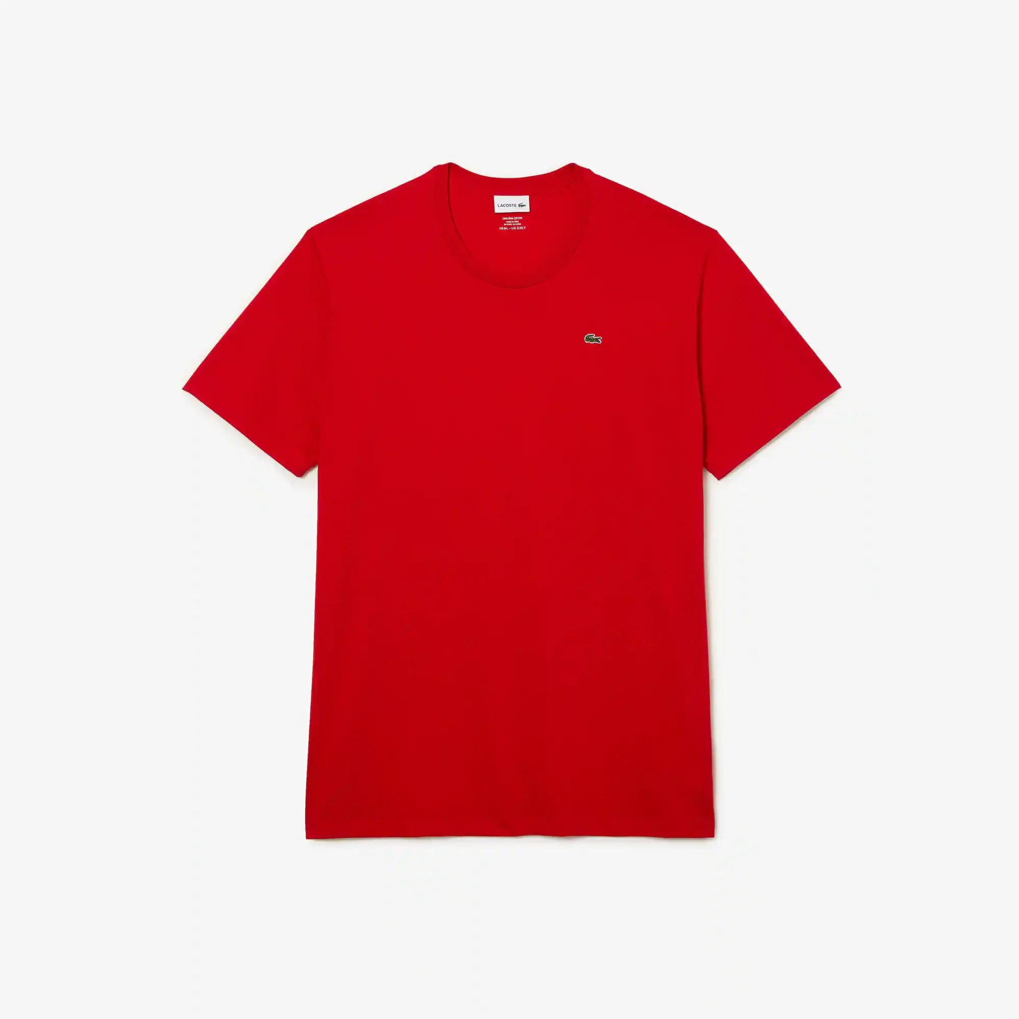 Lacoste Men's Tall Fit Pima Cotton Jersey T-Shirt. 2