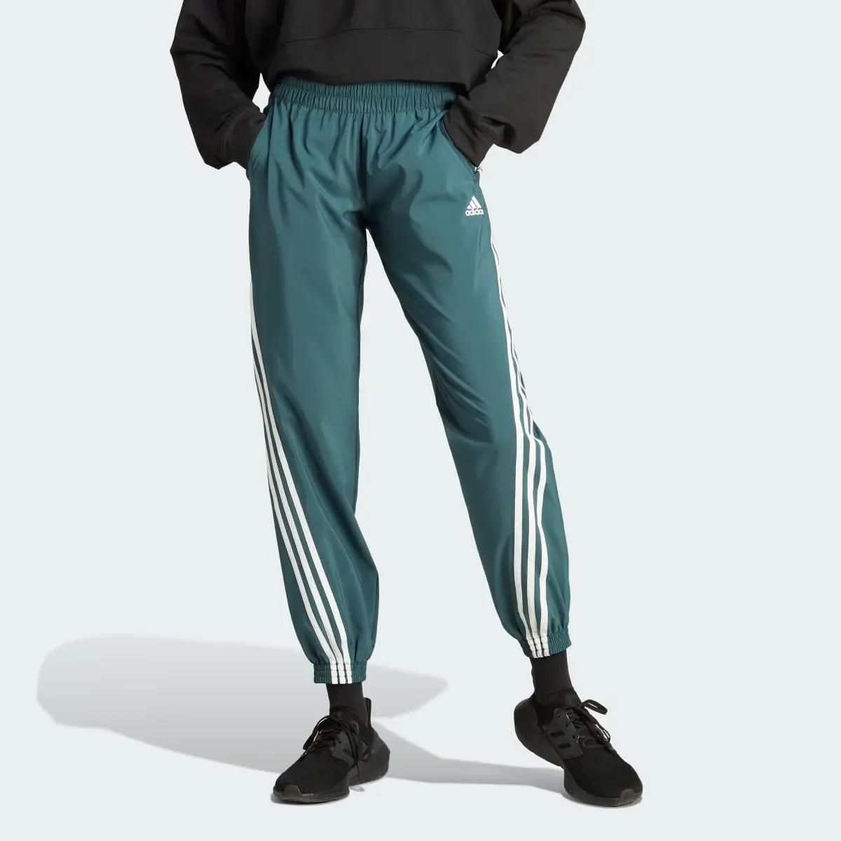 Adidas TRAINICONS 3-Stripes Woven Pants. 1