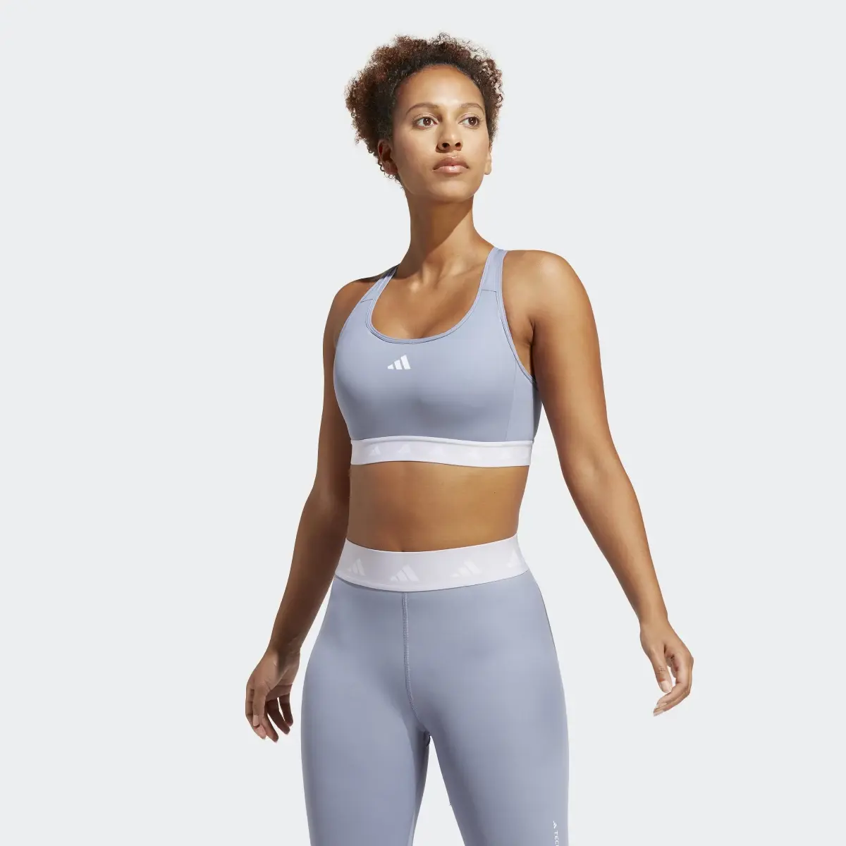 Adidas Powerreact Training Medium-Support Techfit Bra. 2