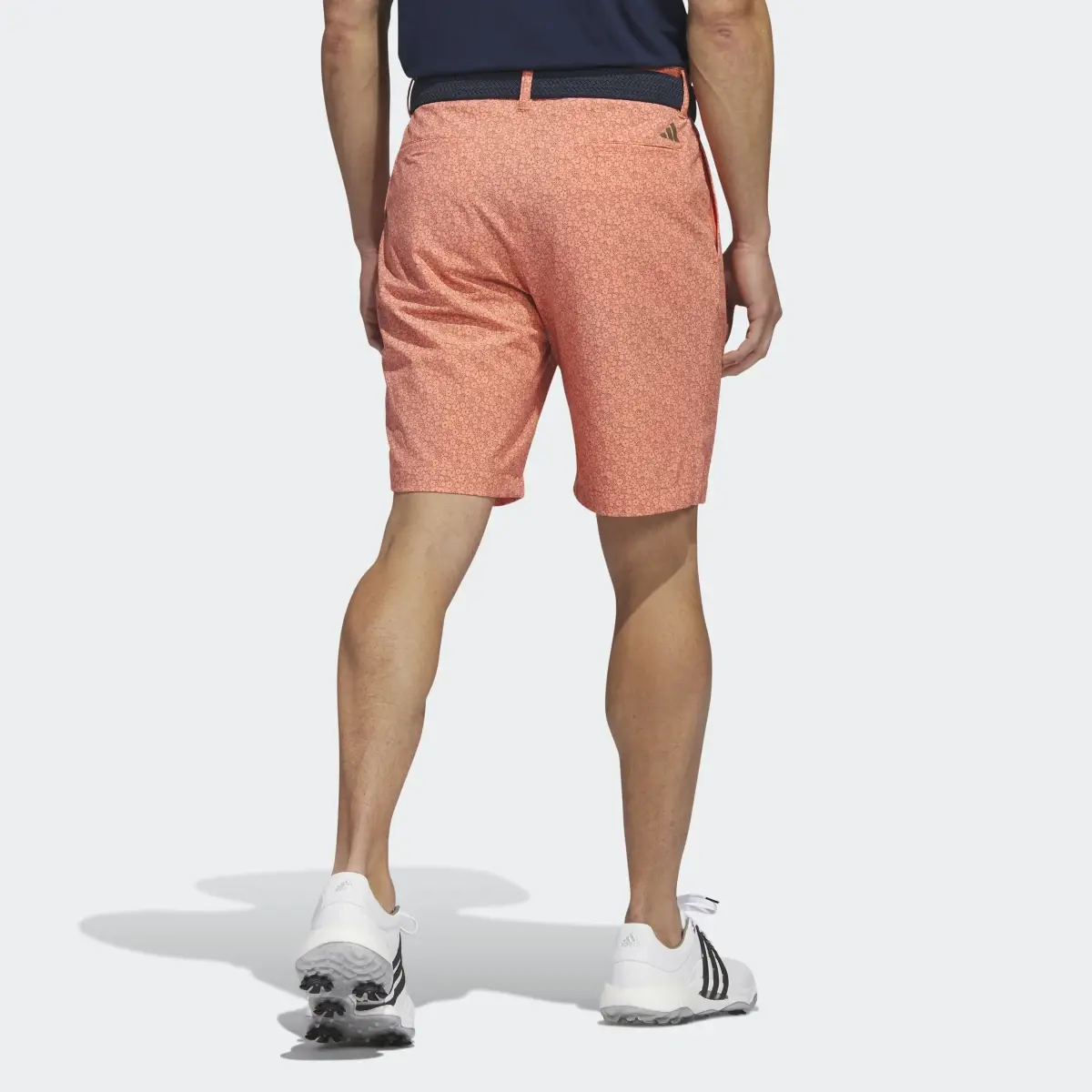 Adidas Ultimate365 Nine-Inch Printed Golf Shorts. 2