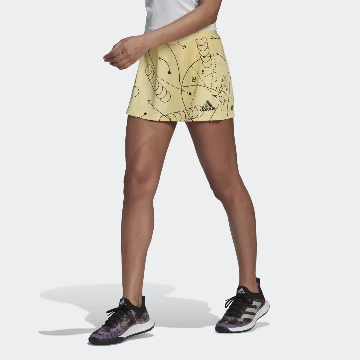 Adidas Club Tennis Graphic Skirt. 1