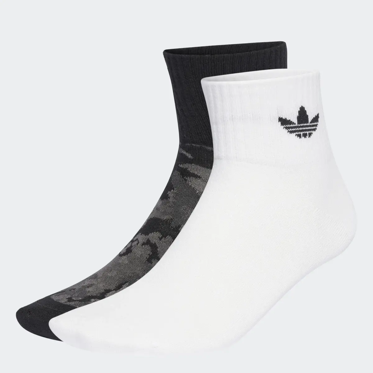 Adidas Camo Ankle Socks 2 Pairs. 1