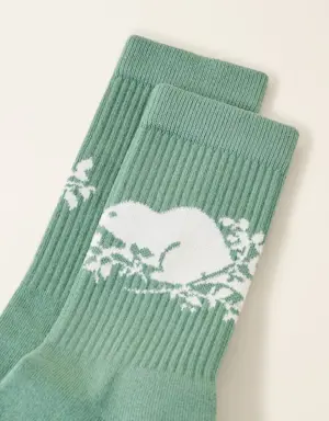 Adult Cooper Beaver Sock