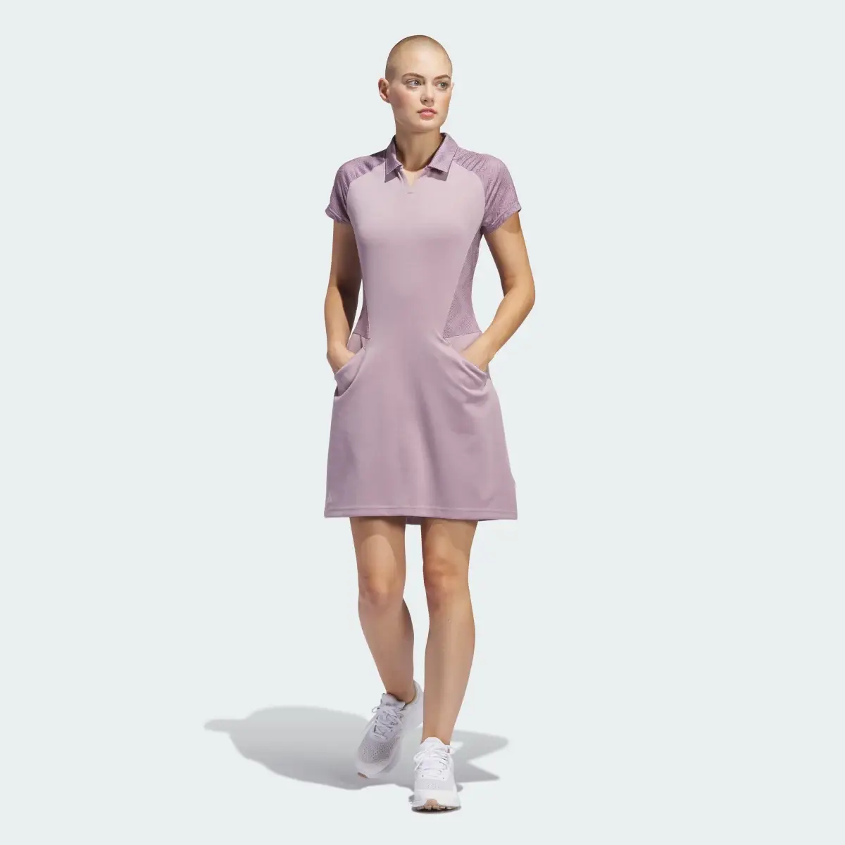 Adidas Women's Ultimate365 Short Sleeve Dress. 2