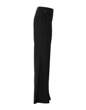 Black Trousers with Metal Sewing Accessories