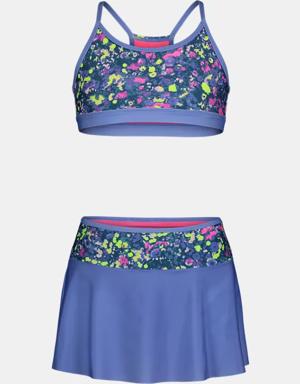 Girls' UA Two-Piece Swim Skirt Set