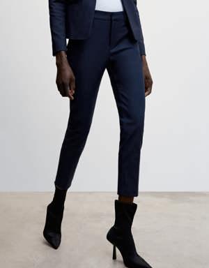 Skinny suit trousers