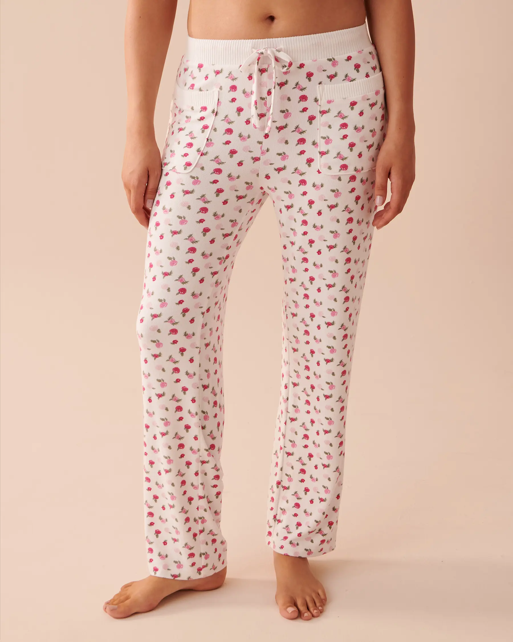 La Vie en Rose Recycled Fibers Floral Pajama Pants. 1