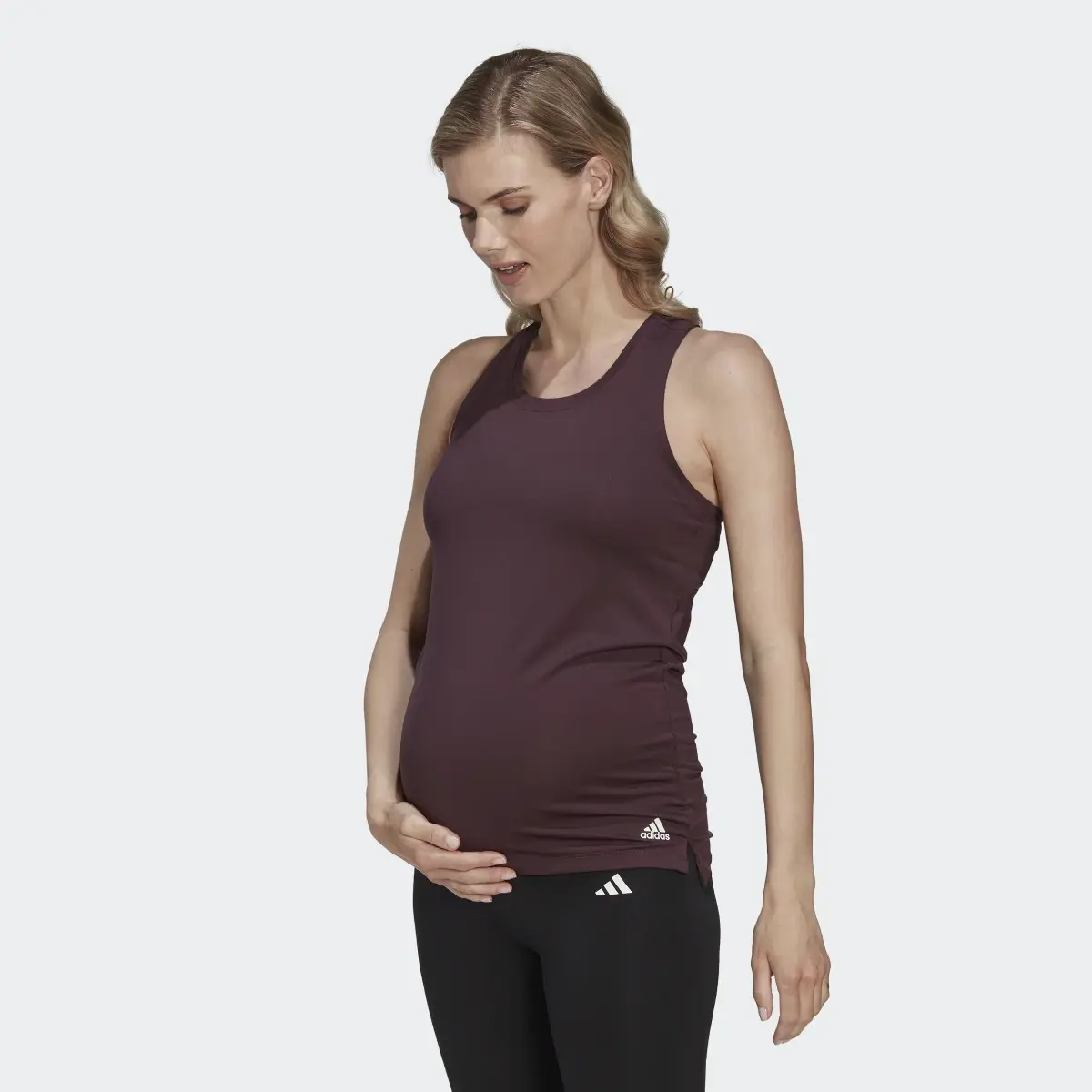 Adidas AEROREADY Designed 2 Move Sport Tank Top (Maternity). 2