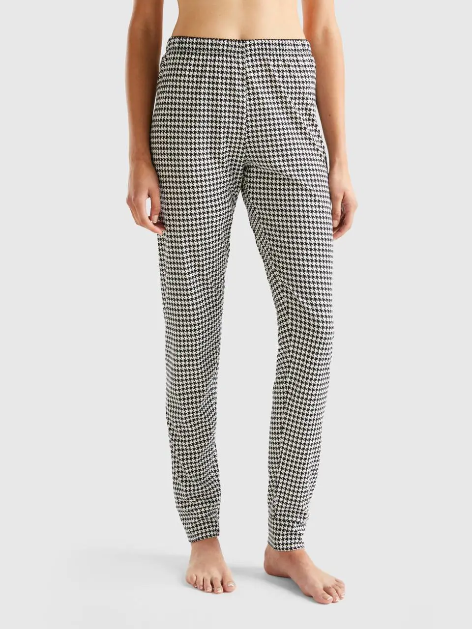 Benetton houndstooth trousers. 1
