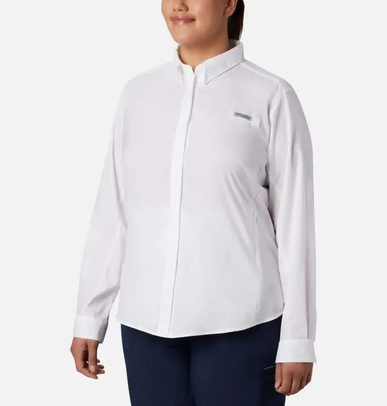 Columbia Women’s PFG Tamiami™ II Long Sleeve Shirt - Plus Size. 2