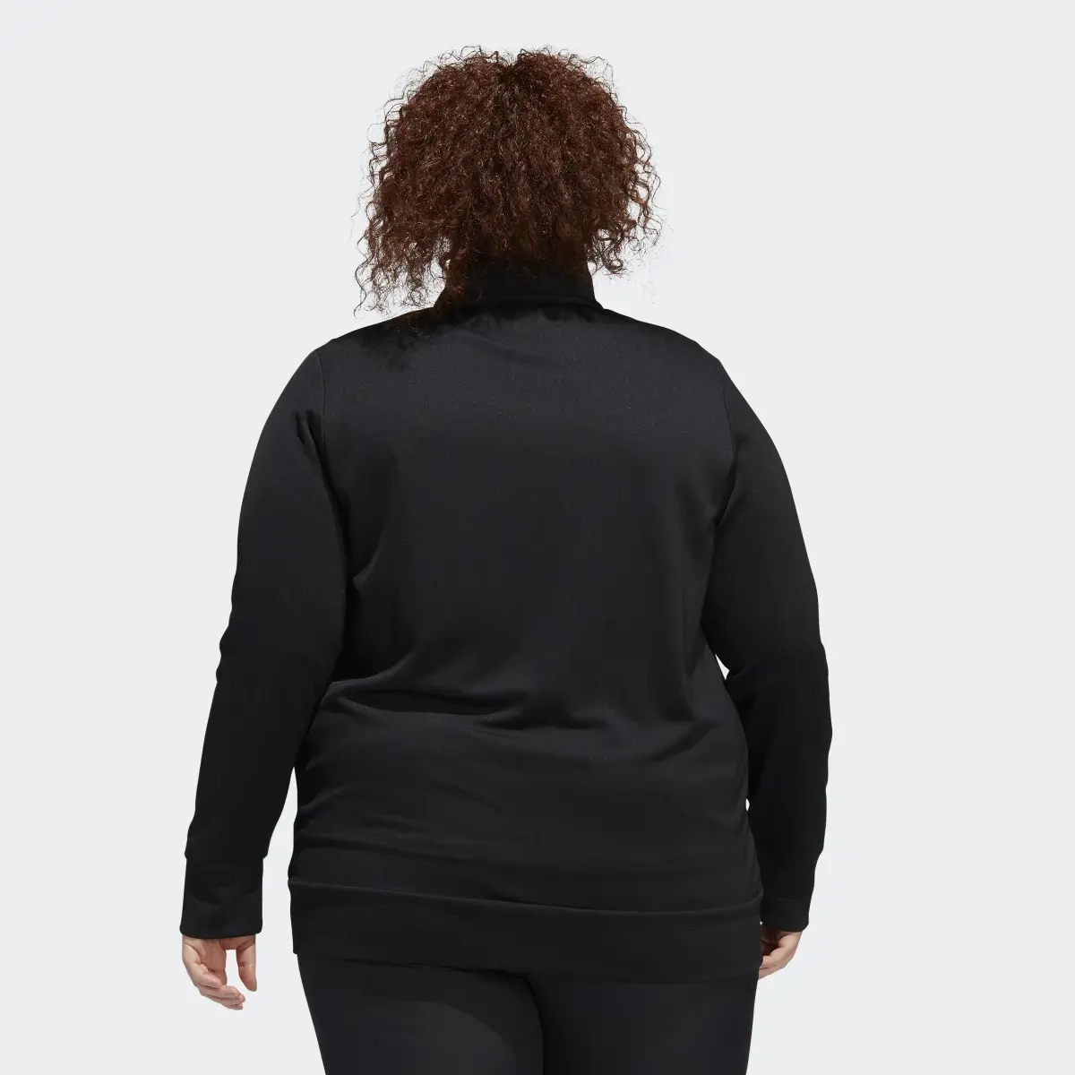 Adidas Textured Full-Zip Jacket (Plus Size). 3