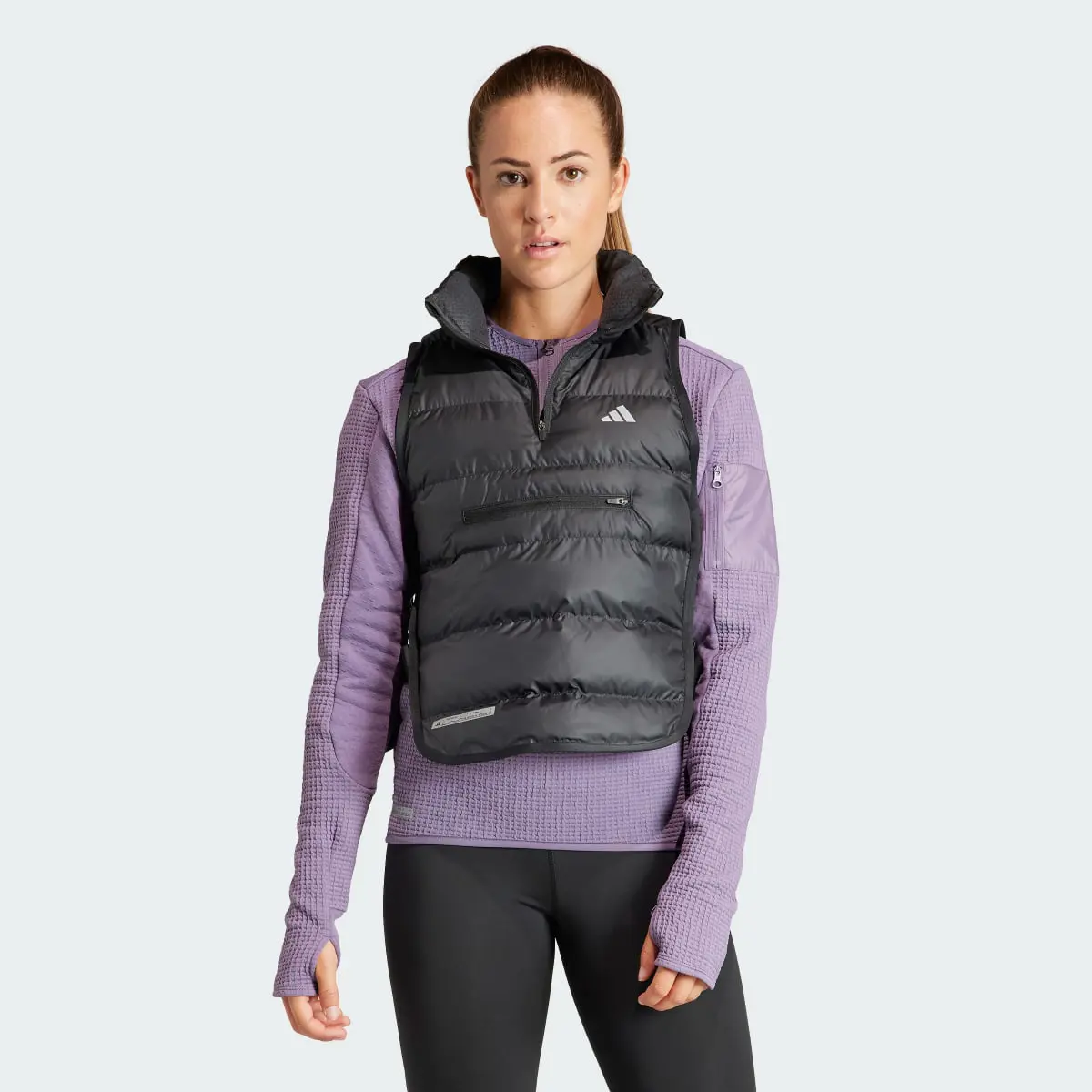 Adidas Ultimate Running Conquer the Elements Body Warmer Vest. 2