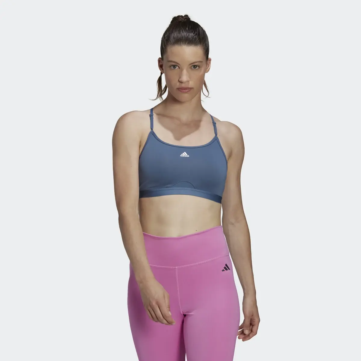 Adidas Aeroreact Training Light-Support Bra. 2