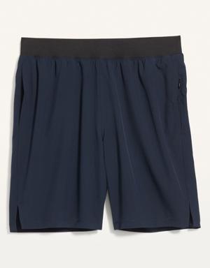 Old Navy Go Workout Shorts -- 9-inch inseam blue