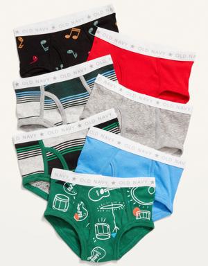 Underwear Briefs 7-Pack for Toddler Boys multi