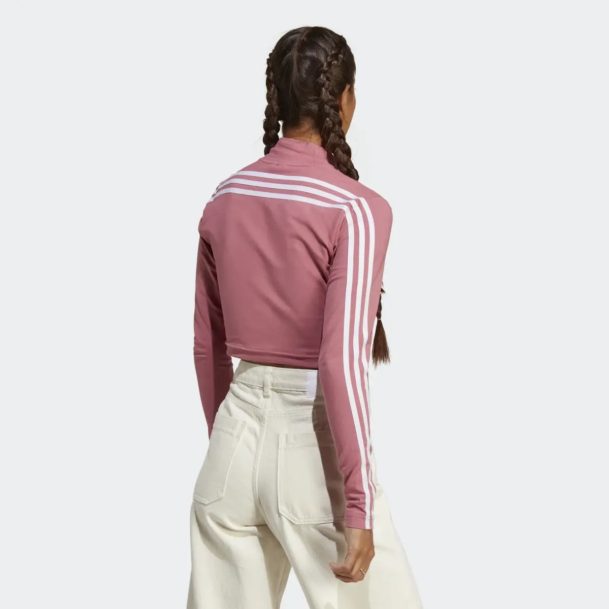 Adidas Future Icons 3-Stripes Mock Neck Top. 3