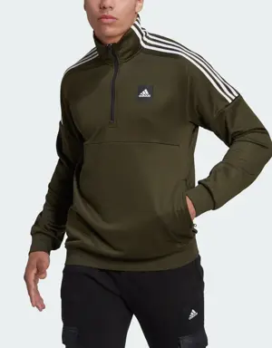 Football-Inspired Track Top