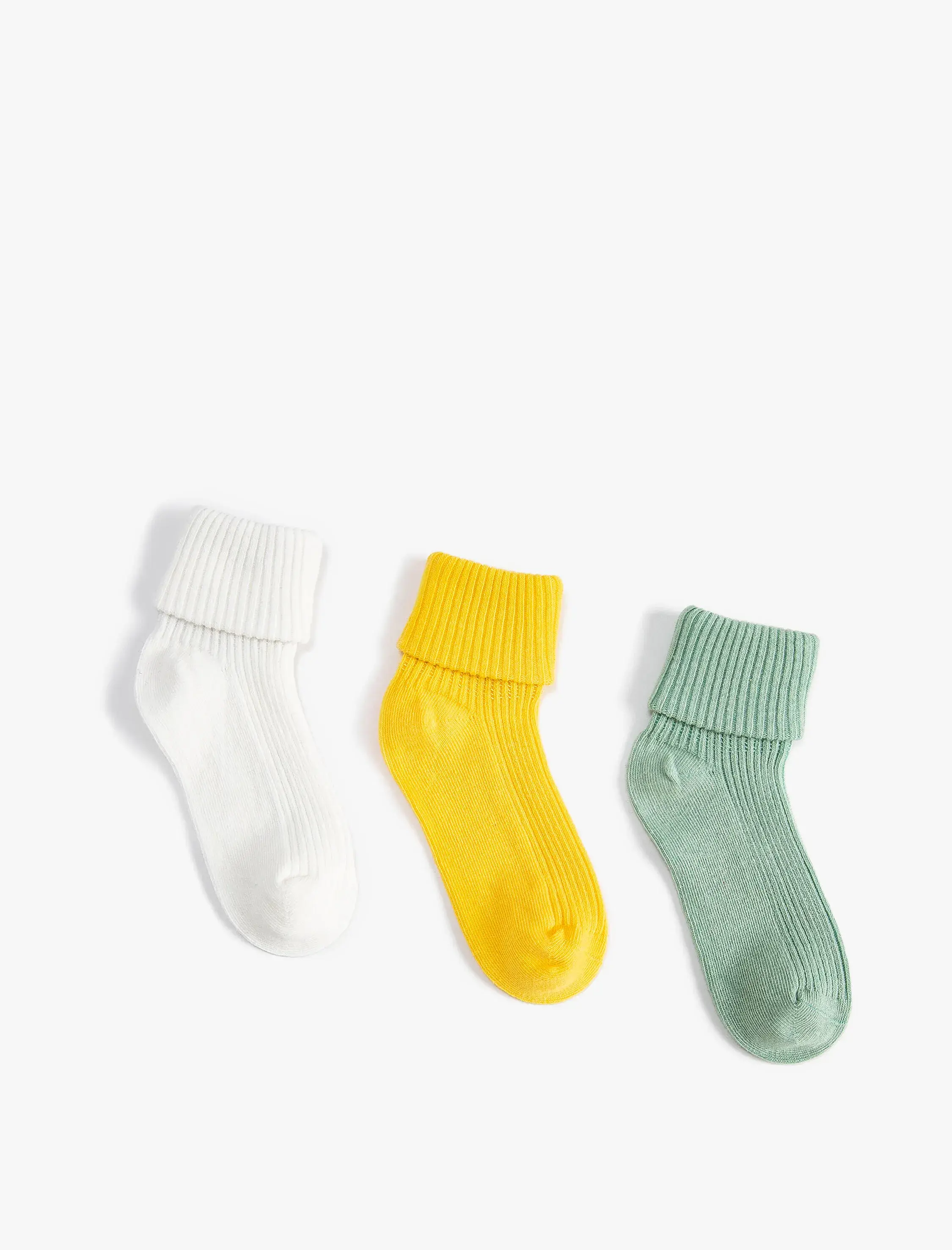 Koton 3’lü Basic Çorap Seti Pamuk Karışımlı. 1