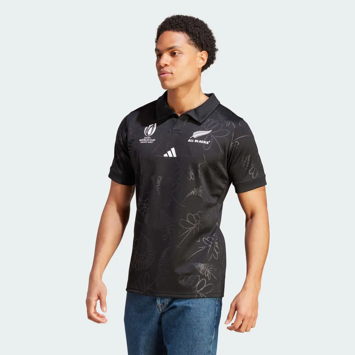 Adidas Camisola Principal dos All Blacks. 2