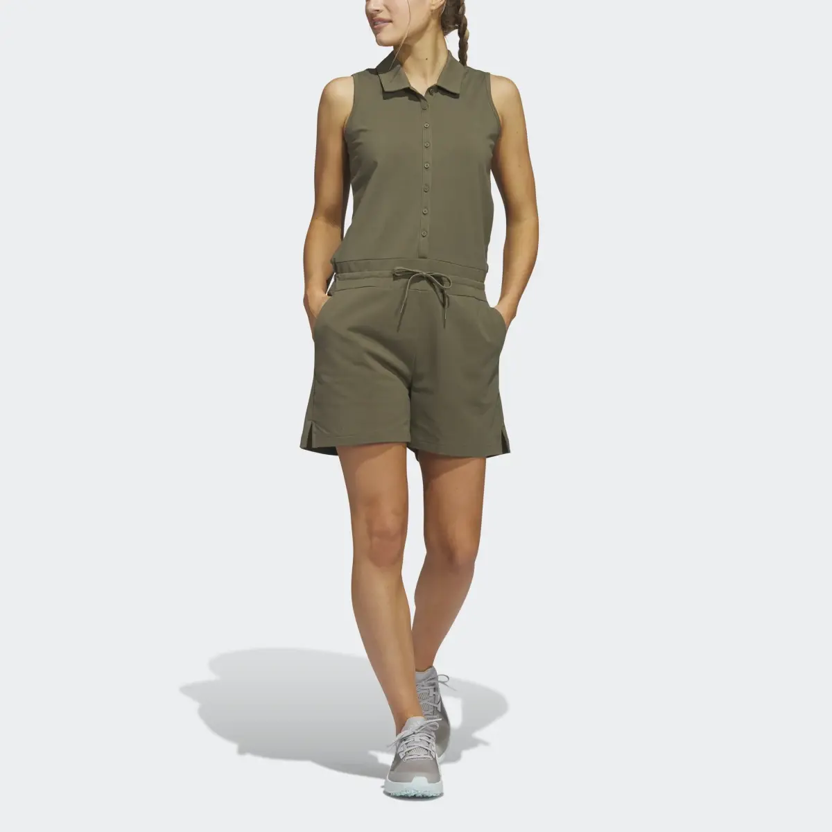 Adidas Knit Golf Romper. 1